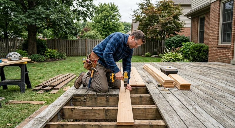 Deck Floor Repair in Redmond, WA