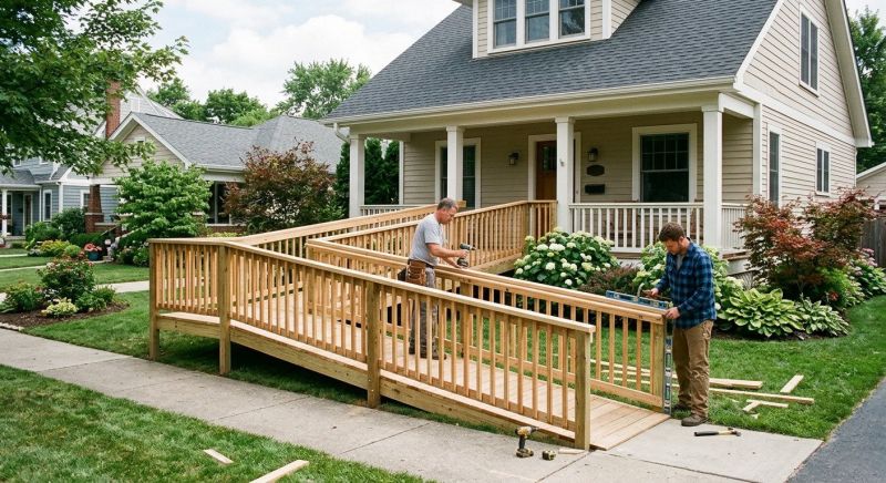 Handicap Ramp Installation in Kansas City, KS