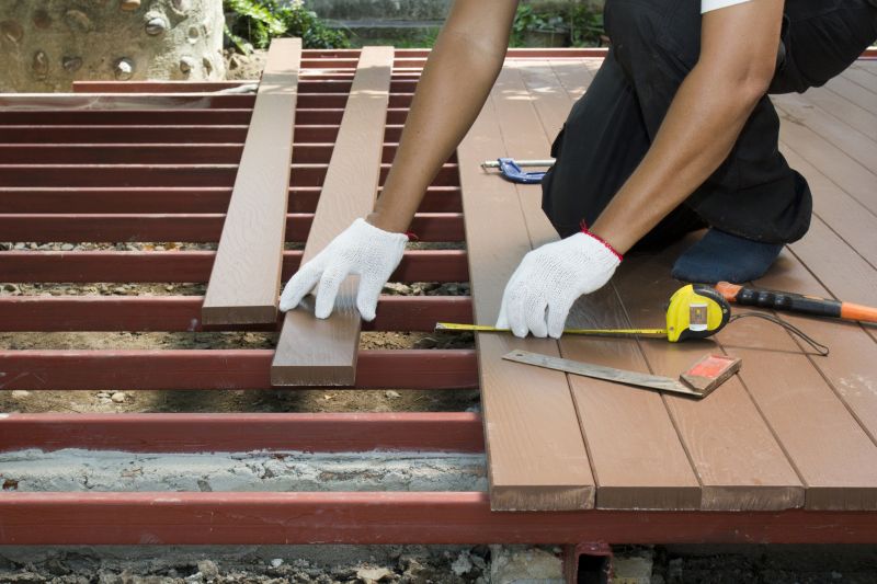 Redwood Deck Installation in Redmond, WA